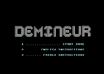 Demineur (UK,F) (1993) screen shot title